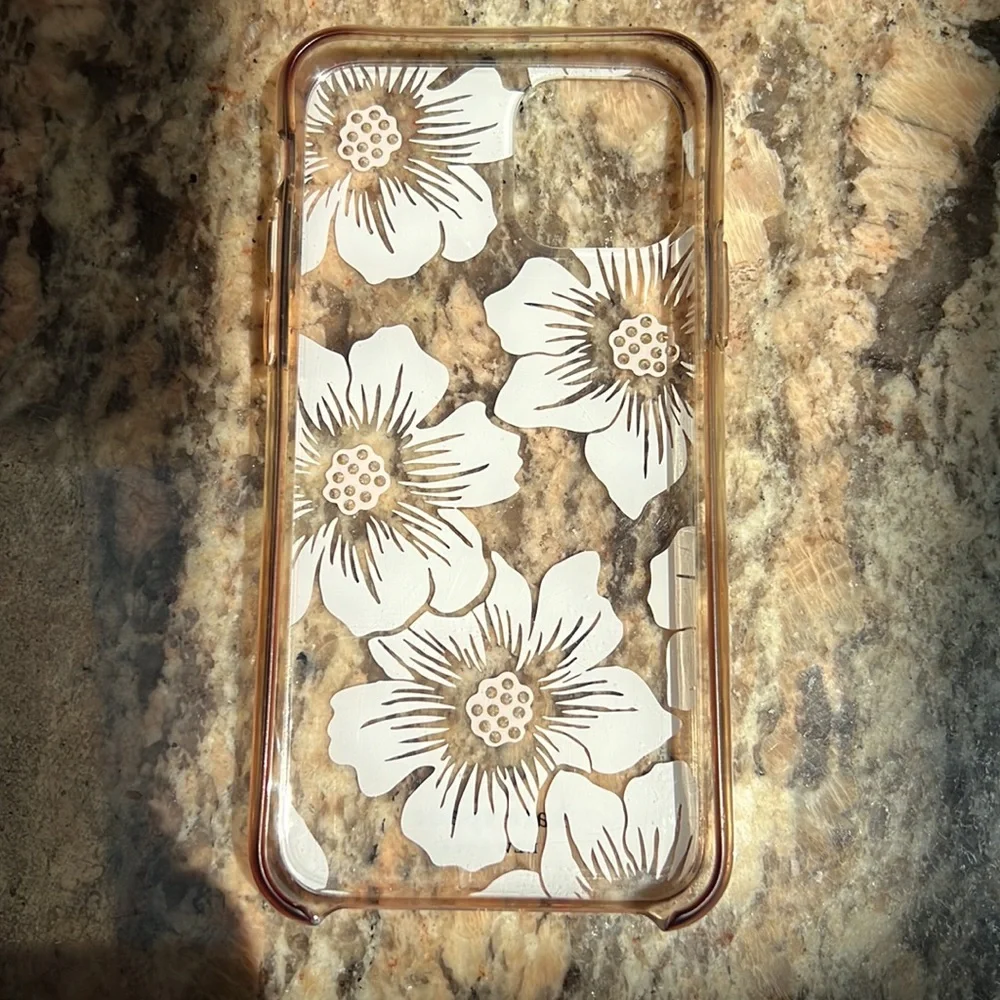 KATE SPADE flower iPhone 11 Pro clear phone case